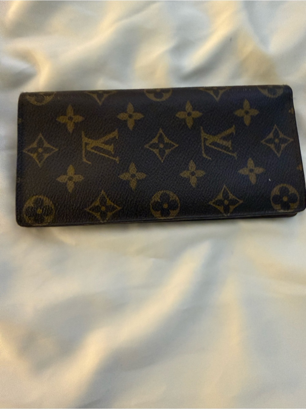 Louis Vuitton Monogram Canvas Brown & Gold Long Wallet